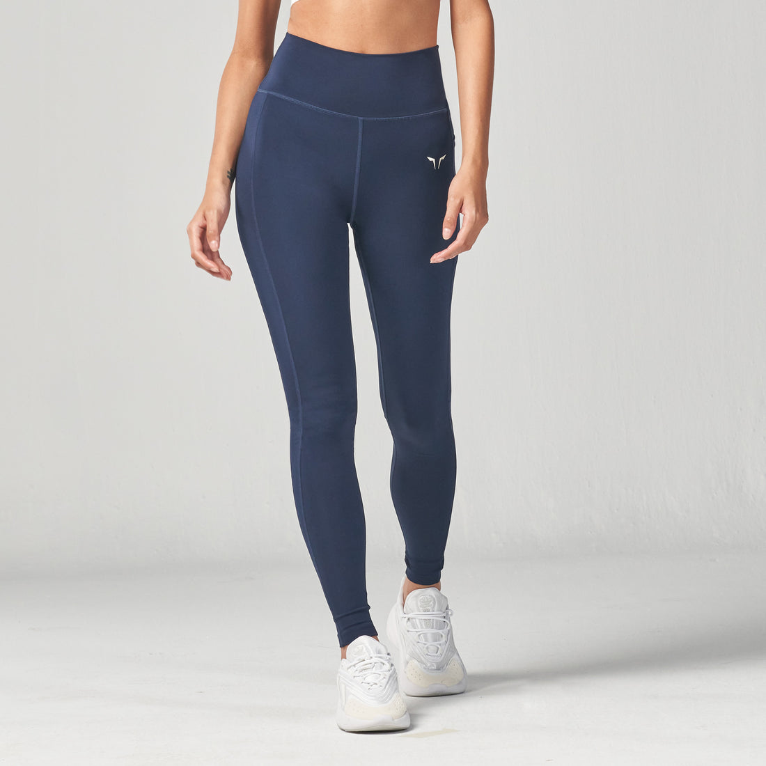 Essential High Waisted Leggings - Navy